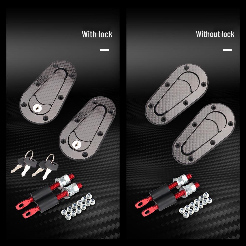 Carbon Fiber Racing Engine Hood Lock