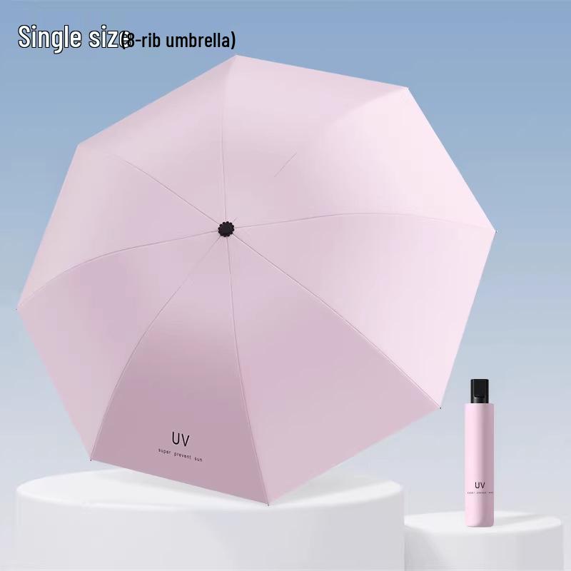Twelve-Rib Thickened Reversible Umbrella - Large Folding Dual-Use for Rain & Sun Protection