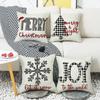 New Red Christmas Pillow Case Christmas Red Sofa Living Room Pillow Case Home New Style