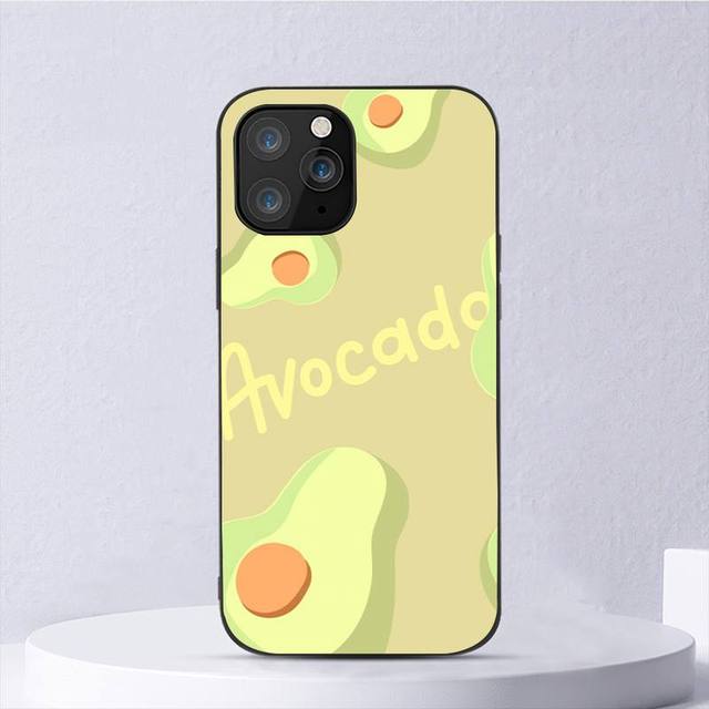 

Чехол для телефона с милым рисунком фруктов и авокадо для Iphone 11 12 Mini 13 14 Pro Xs Max X 8 7 6s Plus 5 Se Xr Shell iPhone13PRO
