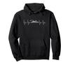Piste Caterpillar Snow Groomer Heart Rate Piste Vehicle Hoodie