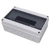 Distribution Box 15 Way Waterproof Plastic Junction Case Transparent Cover for MCB