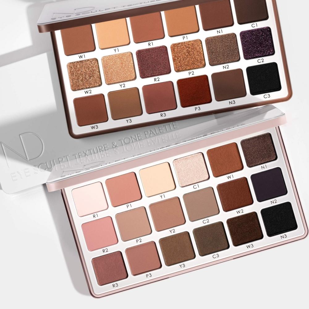 Natasha Denona Eye Sculpt Texture   Tone Eyeshadow Palette Dramatic