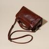 New Fashionable and Casual Spring and Summer Small Square Bag, Versatile and High-end, Cowhide Single Shoulder Women's Bag, Simple Crossbody Bag