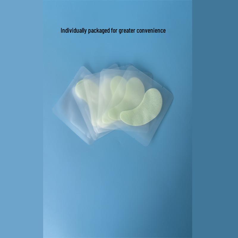 Comfortable Green Algae Freeze-Dried Eye Mask with S-Pattern Plant Fiber