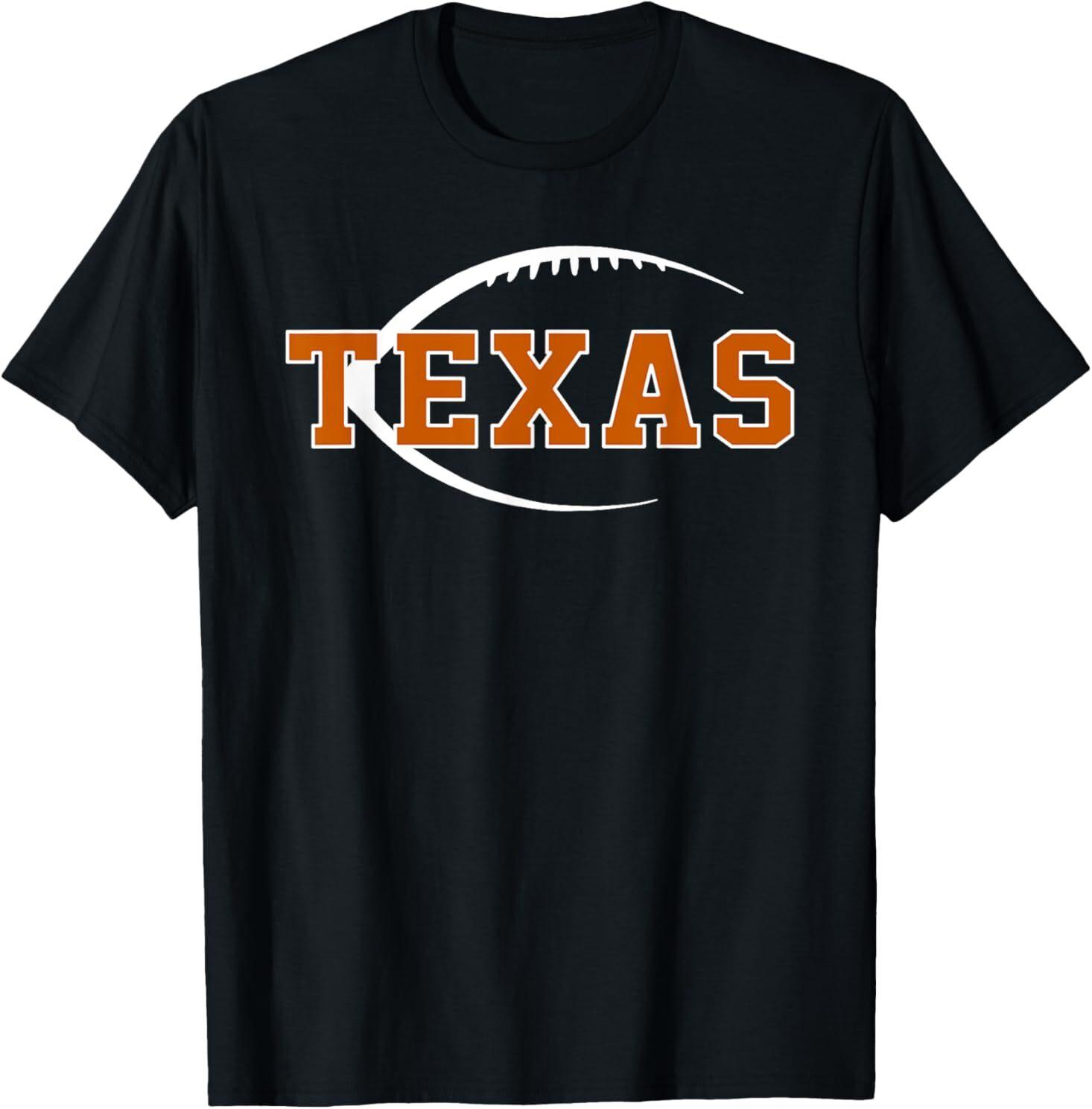 Texas Fb Icon Shirt TX Double Horn Texas Pride State Design T-Shirt XXXL