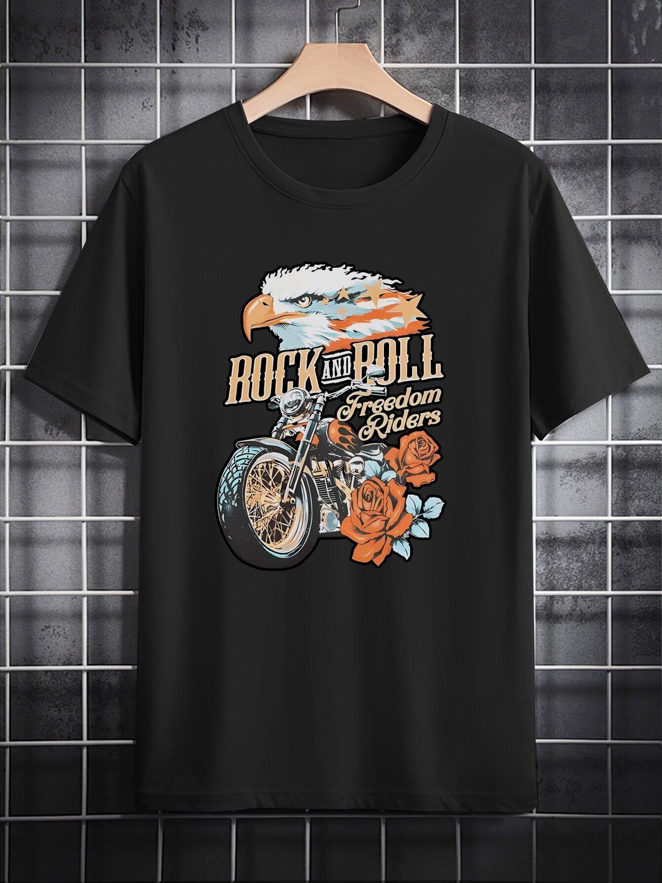 Casual Round-Neck T-shirt XXXL
