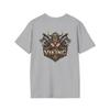 Viking Warrior Men T Shirts Norse Axe Shield Helmet Graphic Tees Unisex Cotton Tops