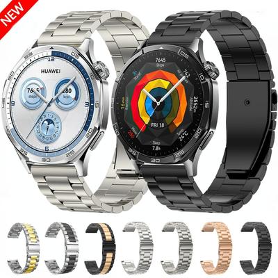 Metal Strap for Huawei Watch GT6 GT5 Pro 46mm GT4 41mmGT6 5 4 3 2e Bracelet Stainless Steel Band for Huawei Watch 4 3 GT6 Pro 46mm Belt