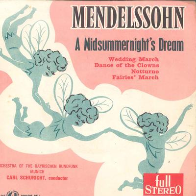 7-tums Skiva ORCHESTRA OF THE BAYRISCHEN RUNDFUN - Mendelssohn En midsommarnattsdröm SM968 CONCERT HALL Japan Klassisk Begagnad