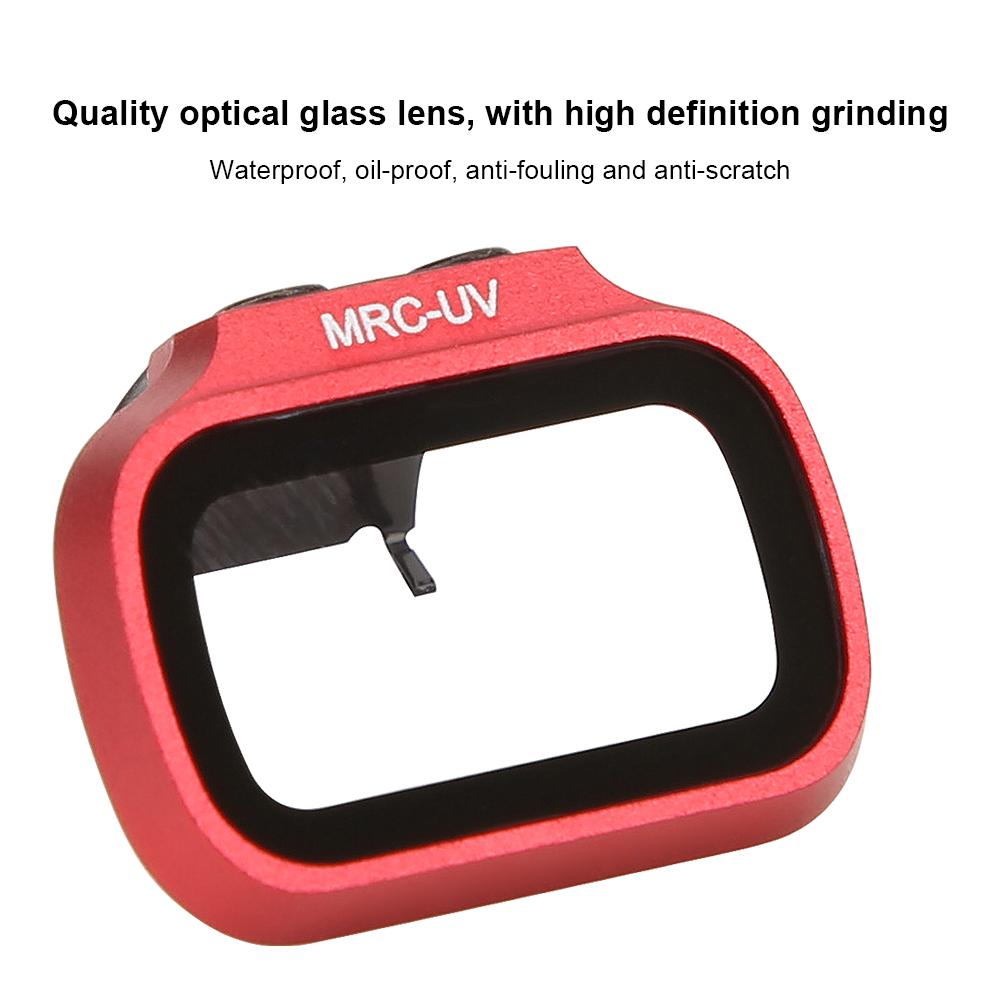 Professional Drone UV Camera Lens Filter Accessories Fits for DJI Mavic MiniRed
