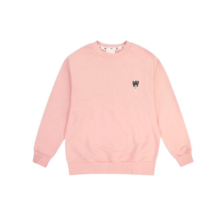 MLB Sweatshirts Unisex Pink Crew Neck Moderate Regular 31MTC1941-50P S