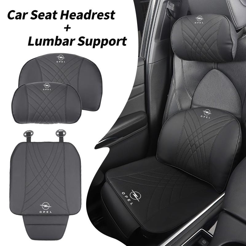AAAYQ1 Car Seat Headrest Lumbar Support Neck Pillow Cushion Backrest For Opel Corsa Astra Insignia Vectra Zafira Meriva Mokka Grandlan