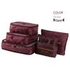 Korean Travel Storage Bag Set - 6 Pieces with Custom Logo