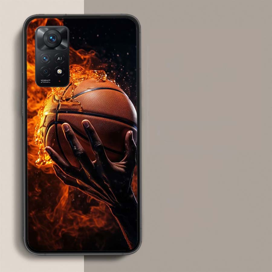 Basketball Phone Case For Redmi Note 14+ 13 Pro Plus 14C 13C 12C 12 10A 10C 10 9 8 9A 9C 9T 8A 7 Pro Xiaomi Capa Cover Cute Fund