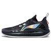 Li Ning Liren 3 V2 Obsidian Cushioning Low Top Basketball Shoes Men's Night Black ABAT057-7