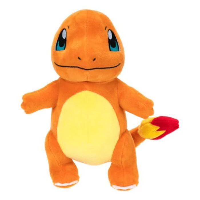 Peluche - pokémon - salamèche - 20cm - orange - mixte