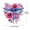 Watercolor Dragonfly Thermal Patch A-Level Washable Thermal Press Diy Vinyl Hoodies Tops Clothing Patches Print On T-Shirt Jeans