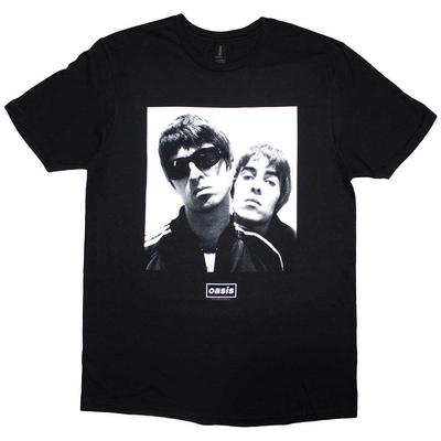 Oasis - Foto di Noel e Liam in Piazza (Maglietta)