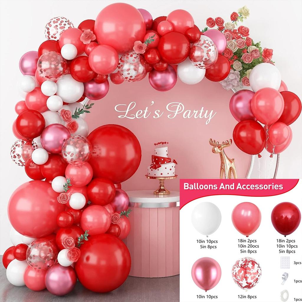 Forest Series Green Balloon Chain Set Children'S Birthday Theme Party Decoration Jungle Arrangement Balloon