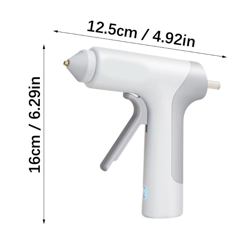 Lightweight Cordless Adhesive Applicator Efficient Heating Element Ergonomic Design Long Lasting Fit for Precise Bonding