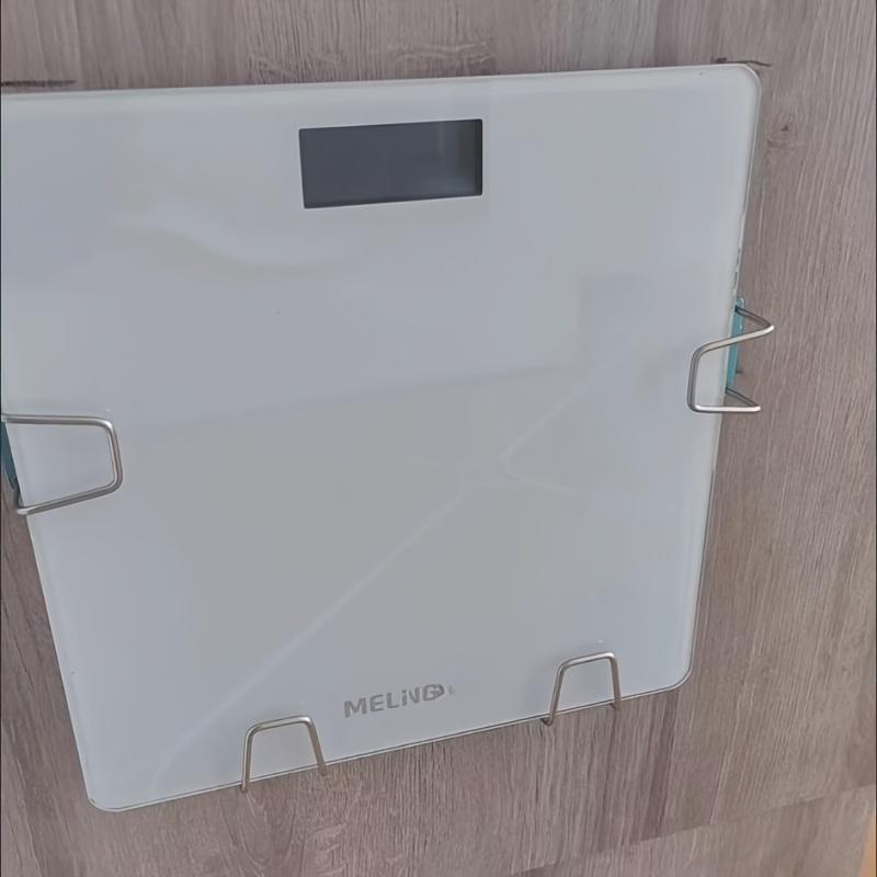 4PCS Wall Mounted Scale Holder Space Saver Storage Rack For Body Fat Weight Scale With Hardware Included High Quality Material Fast Delivery