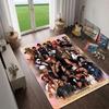Hip Hop Rapper Rall Roll Area Rug Non Slip Floor Carpet Living Room Game Room Home Decor,Fan Gift