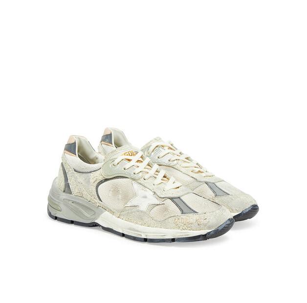 Мужские кроссовки GOLDEN GOOSE Беговые папа gmf00199.f002156.80185 белые