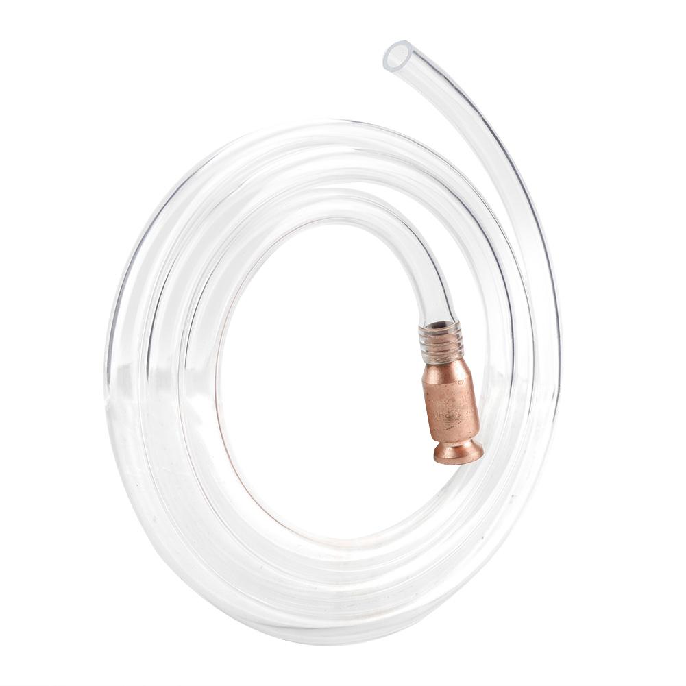 1.8meters Anti Static PVC Gas Fuel  Water Siphon Hose Pump Manual Hand Liquid Transfer Tube