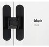 Adjustable 180° Concealed Door Hinges for Inward/Outward Opening Wooden Doors