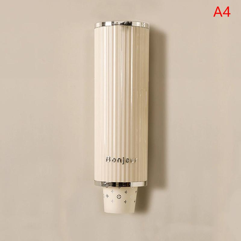 

Настенный держатель для одноразовых бумажных стаканчиков в скандинавском стиле, пыле- и водонепроницаемый, вмещает 40-60 бумажных стаканчиков, прозрачный цвет