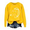 Unisex Fashion Printed Long Sleeve Neck Sweatshirt for Casual Wear