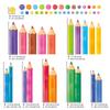 DECOWALL Extra Large Colored Pen Wall Giant Rainbow Crayon Kids Playroom Removable DIY Infant Gift Stickers, Border, Room, Kindergarten, Preschool,