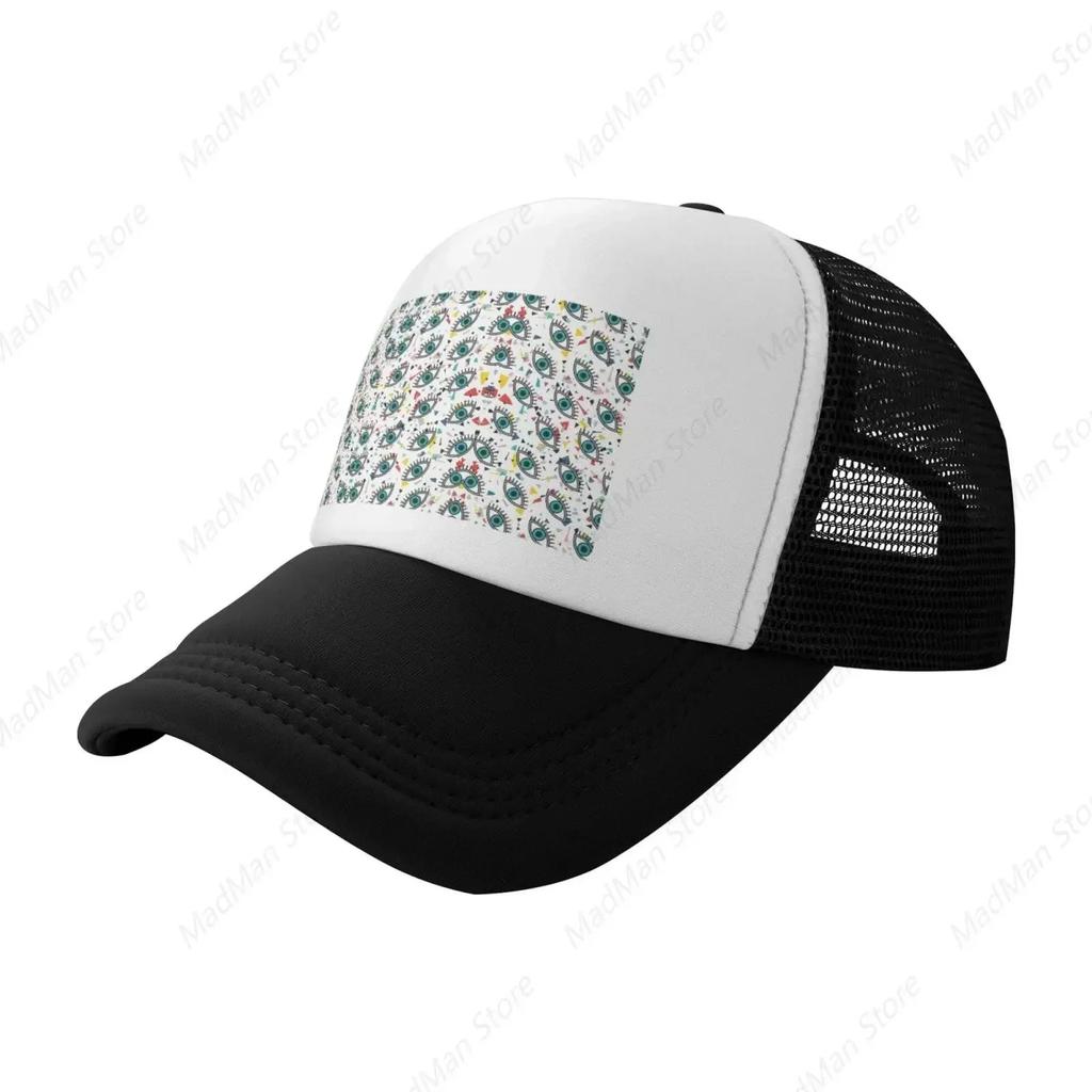 Falling Red Hearts Adult Mesh Baseball Hat Truck Driver Hat Sun Hat Suitable for Daily Sports Outdoor Activities Travel Etc