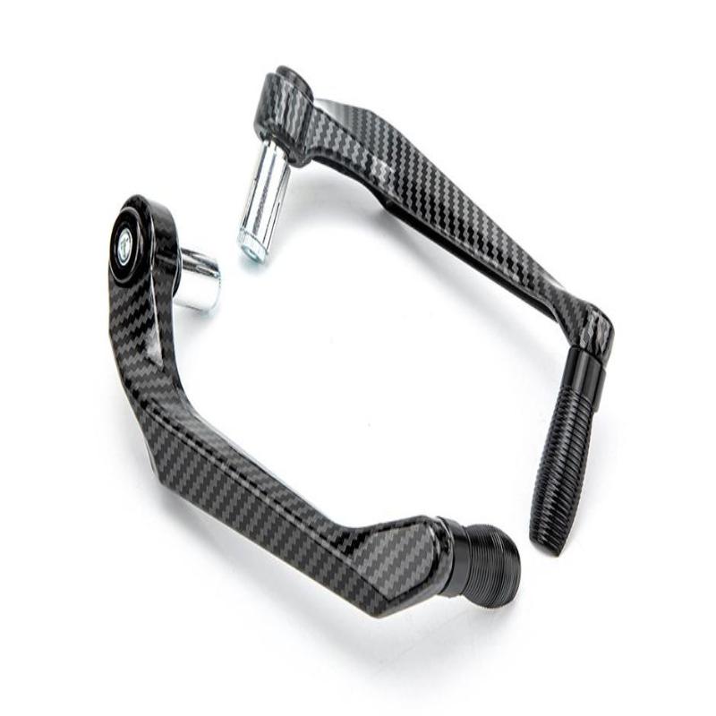1Pair Motorcycle Die-Casting Aluminum Alloy Handlebar Brake Clutch Lever Hand Guard Protector Modification Accessories Handguard