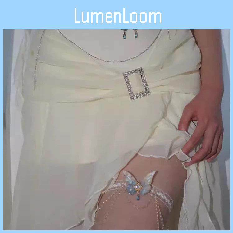 2024 Summer Lace Butterfly Tassel Arm Chain Sweet Fresh Style Jewelry Womens