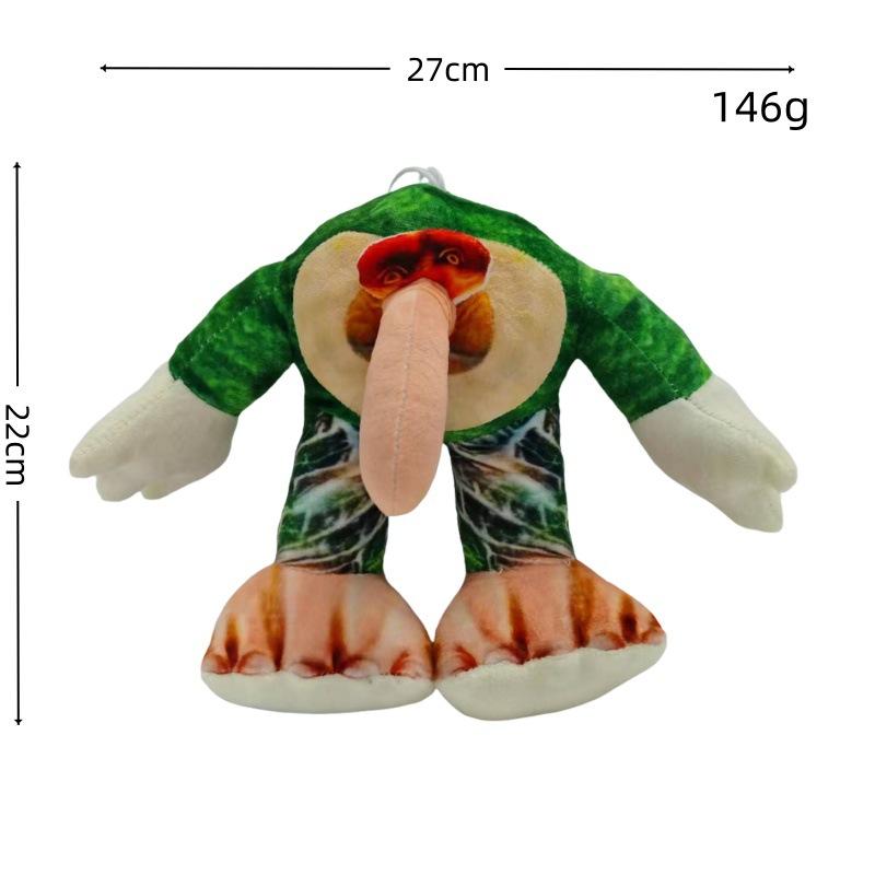 Tungtungsahur Shark AI American Shan Hai Jing Parody Plush Toy Doll