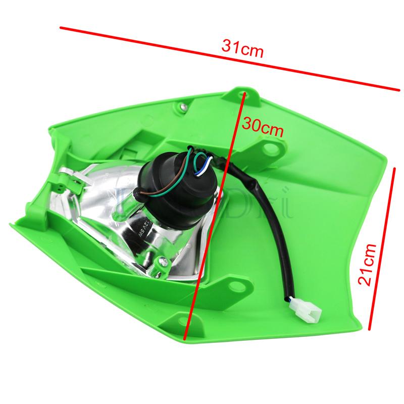 LMoDri 4 Colors Motorcycle Dirt Bike Motocross Universal Headlight Fairing For KTM SX