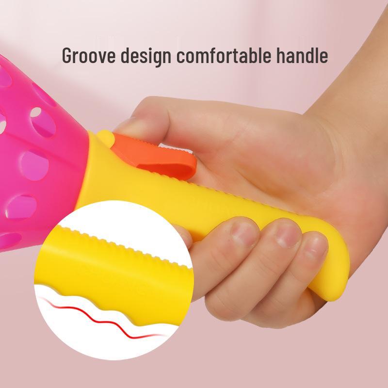 Two-Person Elastic Ball Toy: Parent-Child Catapult Catch Game.