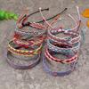 European & American Bestseller: Nepali Handmade Colorful Plaid Lucky Bracelet. Bohemian Style Friendship Bracelet.