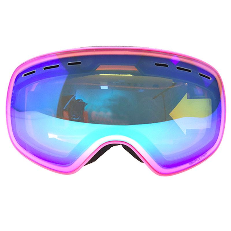 Double-Layer Anti-Fog Ski & Mountaineering Goggles for Enhanced Clarity - Suitable for Kids, Men, and Women.