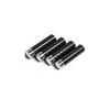 Inner Door Bolt Lock Down Cover Trim For BMW X5 X6 F15 14-18 Vinyl Carbon Fiber