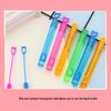 Heart-Shaped Mini Bubble Wand - Portable Star Shaped Blower for Kids