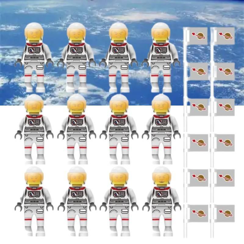 Astronaut Space Building Blocks Toys Set With Diy Assembly For Play Educational