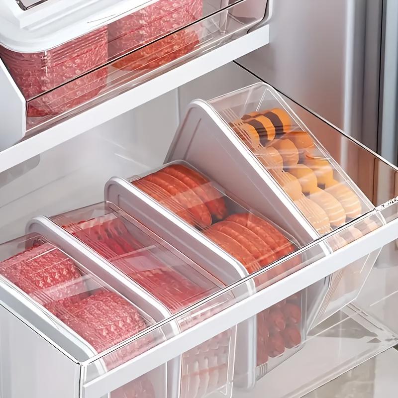 Lebensmittelechte Kühlschrank-Aufbewahrungsbox Küche Luftdichter Behälter Gefrierfach Obst- und Gemüse-Aufbewahrungsbox