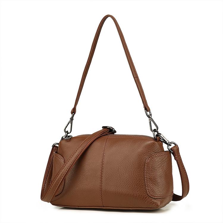 European & American Fashion Single Shoulder Crossbody Bag – Women's Leather Small Mummy Bag