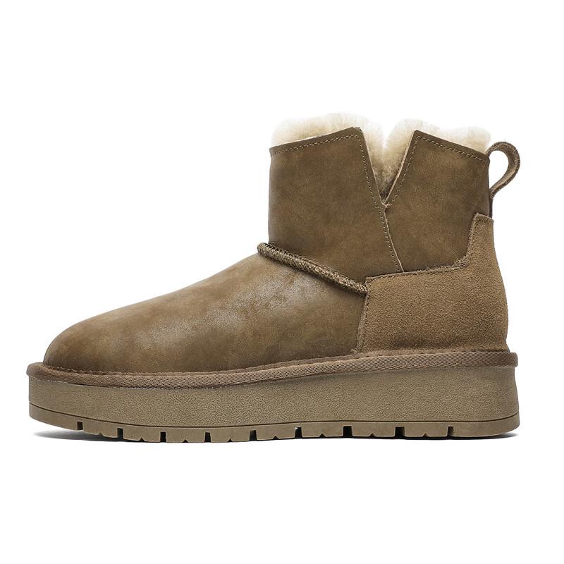 Women s Shearling Ankle Snow Boots
