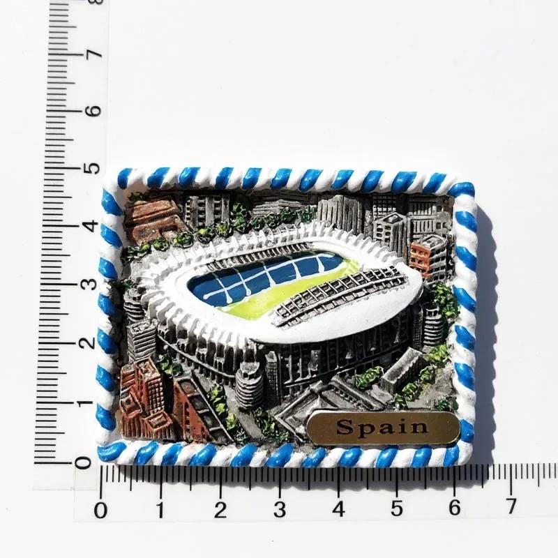 Spain Refrigerator Magnets Tourist Souvenir Cordoba Barcelona Mallorca Sevilla Cantabria Travel Gifts Magnetic Fridge Stickers