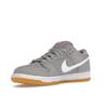 Nike Dunk Low Pro ISO SB Vlčí šedá Gumová Unisex Tenisky Bílá Gumová-Světle-Hnědá Čistě-Platinová DV5464-001