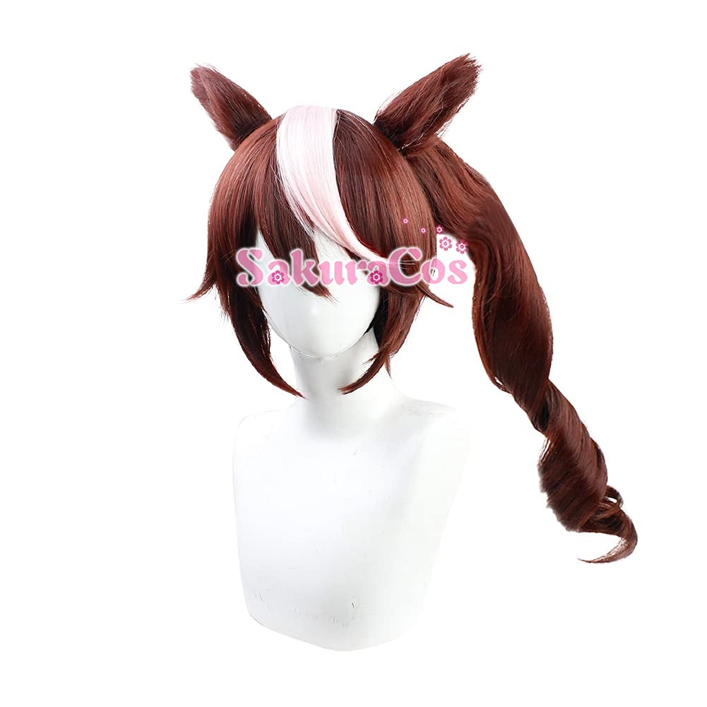 Sakuracos Uma Musume Pretty Derby Tokai Teio Cosplay Wig Ready-to-ship